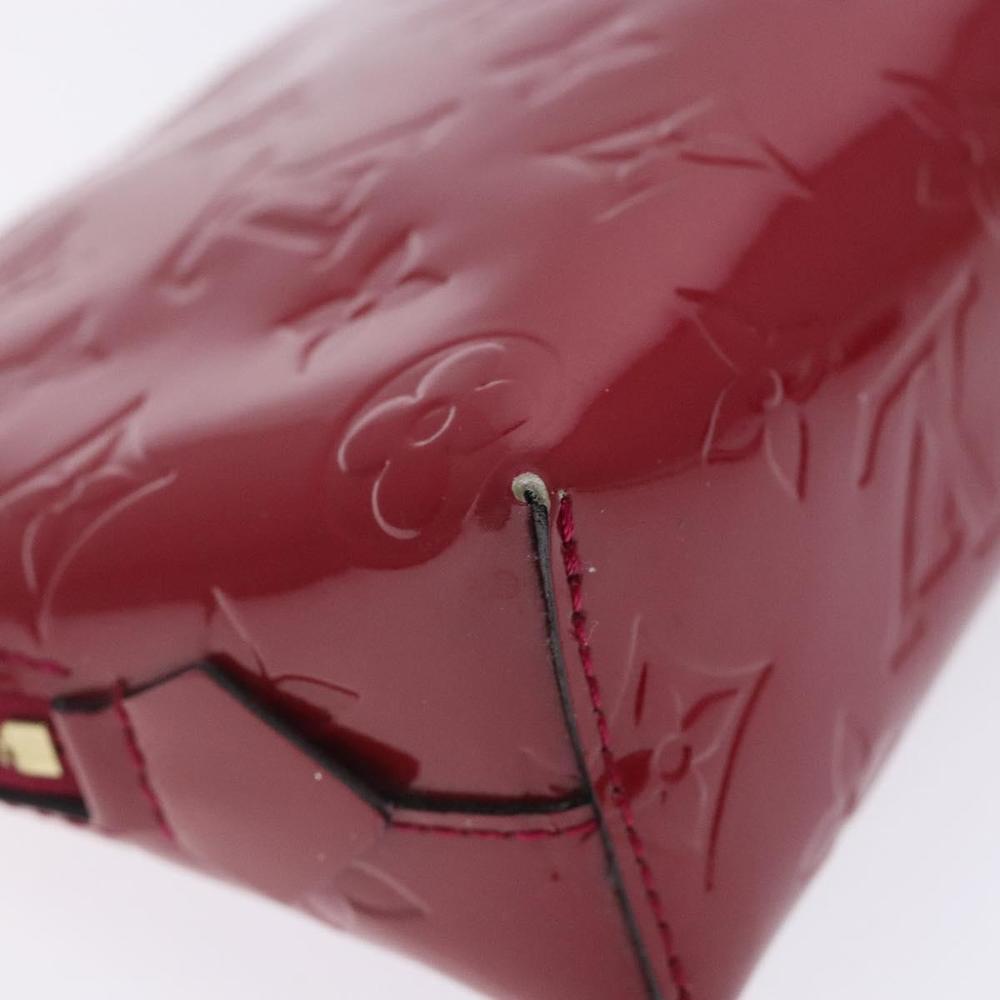 LOUIS VUITTON Monogram Vernis Pochette Cosmetic Rose Indian M90009 Auth 134589 - Picture 16 of 16